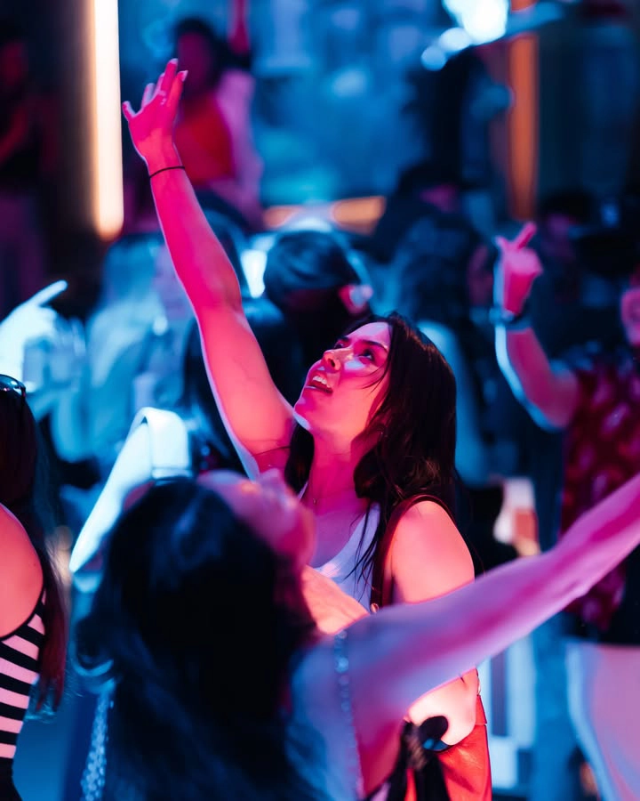 Denver girl in crowd