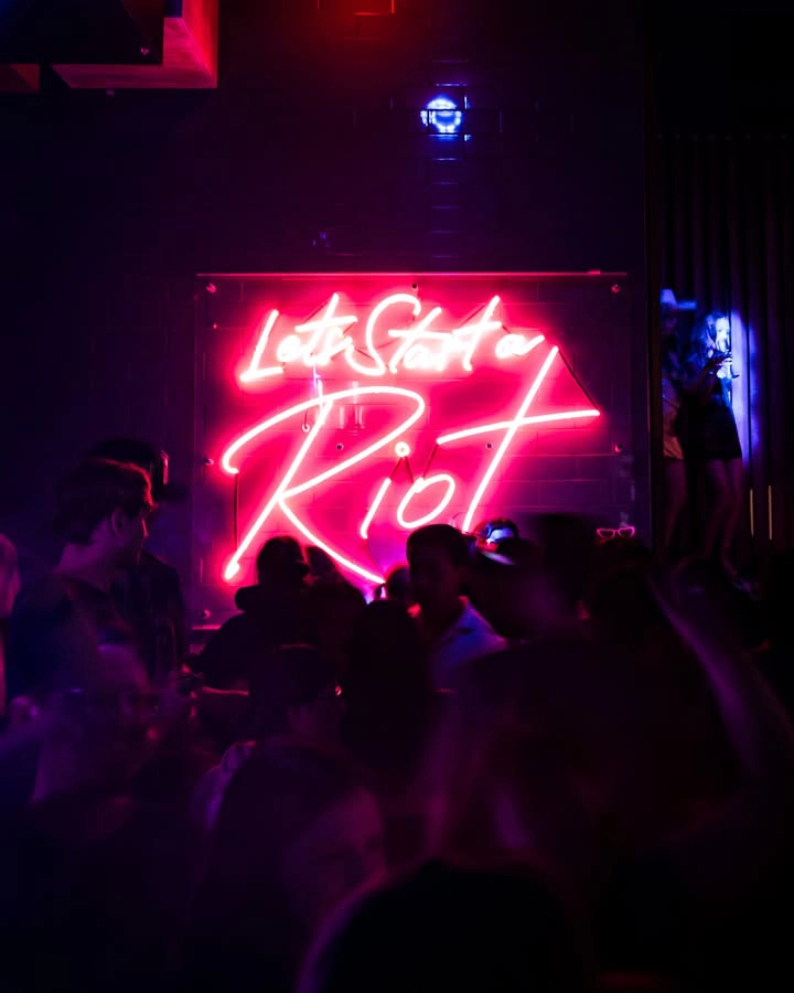 Start a riot